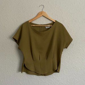 Rachel Comey Back Button Down Blouse